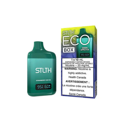 STLTH ECO BOX DISPOSABLE Valor GREEN-APPLE-ICE 25.99  Vape Cloud