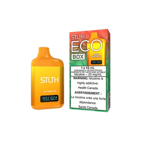 STLTH ECO BOX DISPOSABLE Valor JUICY-PEACH-ICE 25.99  Vape Cloud