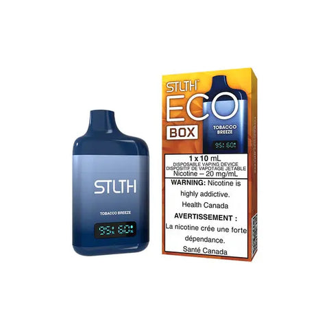STLTH ECO BOX DISPOSABLE Valor TOBACCO-BREEZE 25.99  Vape Cloud