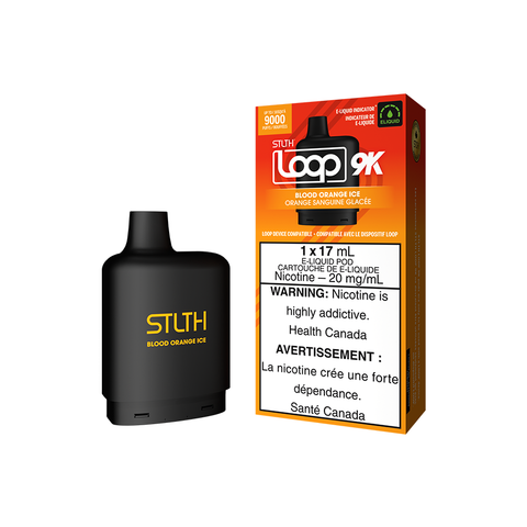 STLTH - Loop 9k - Blood Orange Ice | Vape Cloud Canada