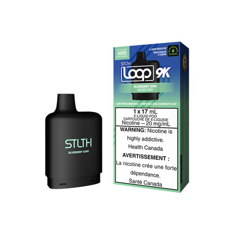 STLTH - Loop 9k - Blueberry Kiwi | Vape Cloud Canada