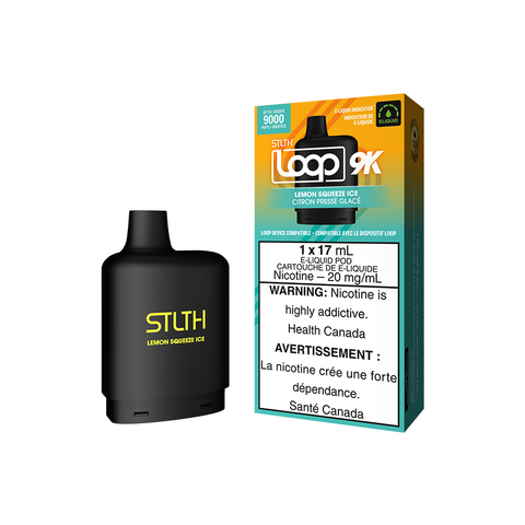 STLTH - Loop 9k - Lemon Squeeze Ice | Vape Cloud Canada