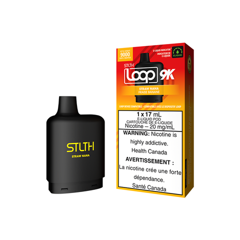 STLTH - Loop 9k - Straw Nana | Vape Cloud Canada