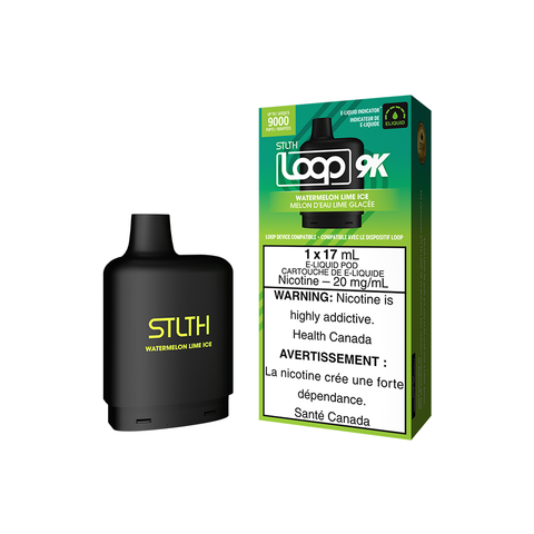 STLTH - Loop 9k - Watermelon Lime Ice | Vape Cloud Canada