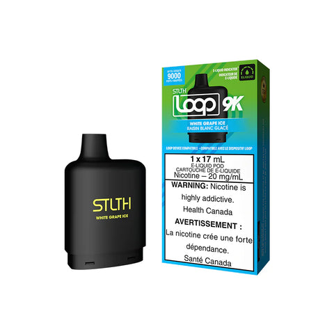 STLTH - Loop 9k - White Grape Ice | Vape Cloud Canada