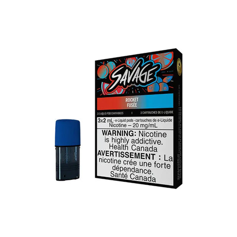 STLTH POD PACK Vape Cloud SAVAGE-ROCKET 22.00  Vape Cloud