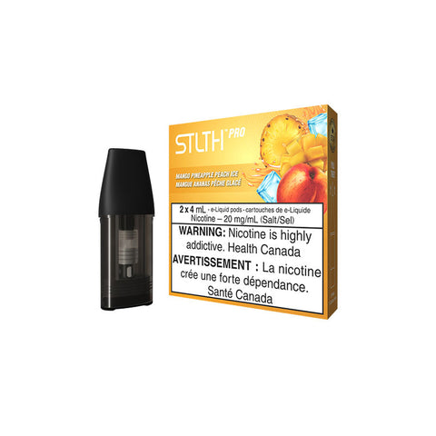 STLTH Pro Pods - Mango Pineapple Peach Ice | Vape Cloud Canada