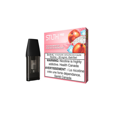 STLTH Pro Pods - Peach Dragon Fruit Ice | Vape Cloud Canada