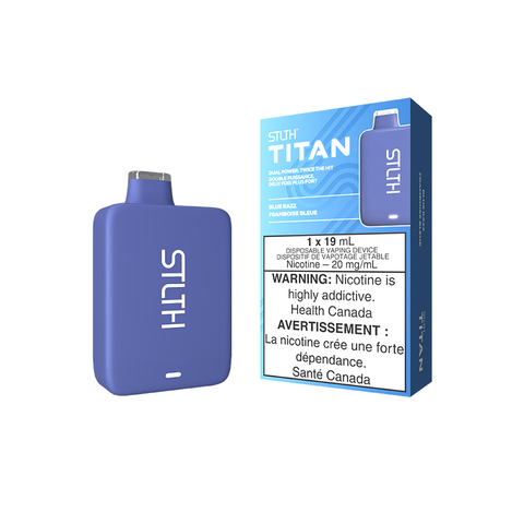 STLTH - Titan 10k - Blue Razz | Vape Cloud Canada