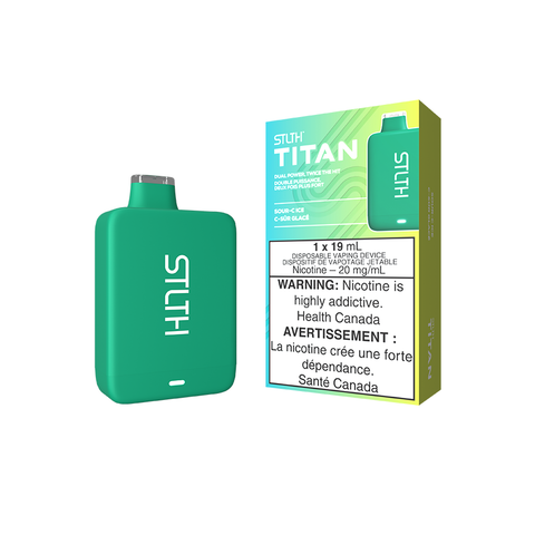 STLTH - Titan 10k - Sour-C Ice | Vape Cloud Canada