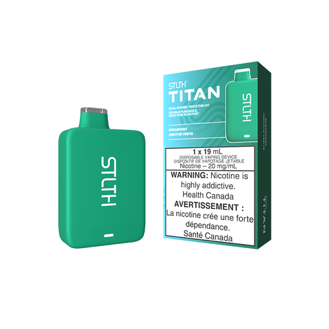 STLTH - Titan 10k - Spearmint | Vape Cloud Canada