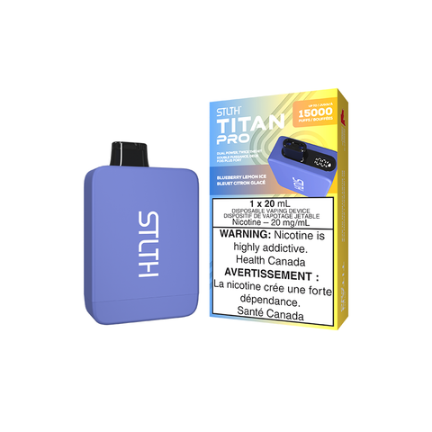 STLTH - Titan Pro - Blueberry Lemon Ice | Vape Cloud Canada