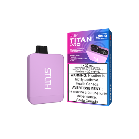 STLTH - Titan Pro - Double Berry Twist Ice | Vape Cloud Canada