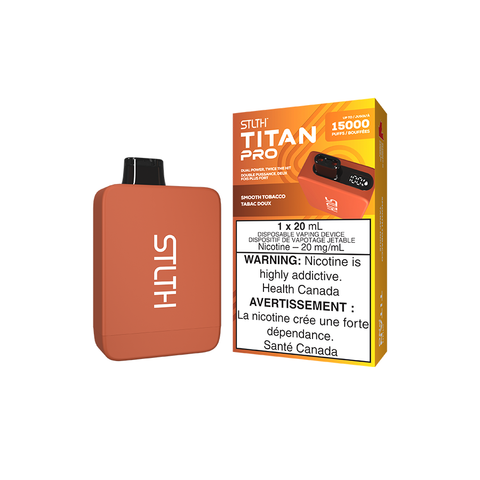 STLTH - Titan Pro - Smooth Tobacco | Vape Cloud Canada