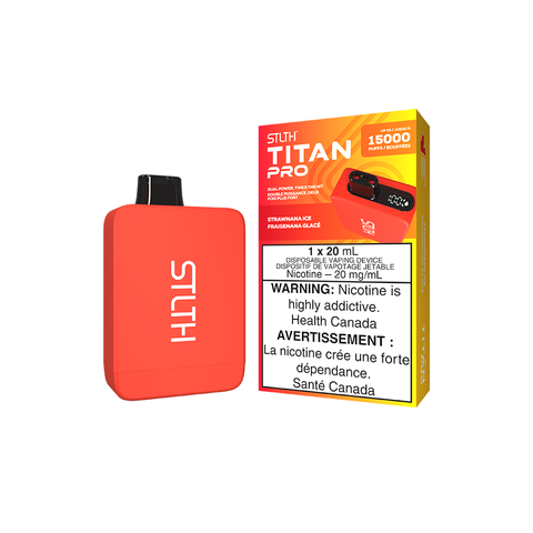 STLTH - Titan Pro - Strawnana Ice | Vape Cloud Canada