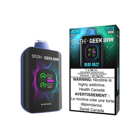 STLTH x Geek Bar Disposable | Vape Cloud Canada Valor Blue Razz 48.99  Vape Cloud