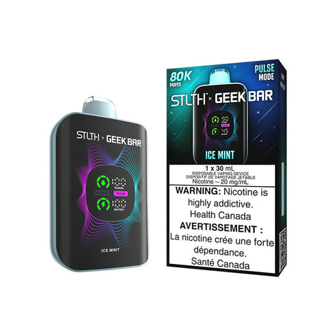 STLTH x Geek Bar Disposable | Vape Cloud Canada Valor Ice Mint 48.99  Vape Cloud