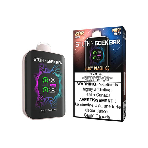 STLTH x Geek Bar Disposable | Vape Cloud Canada Valor Juicy Peach Ice 48.99  Vape Cloud