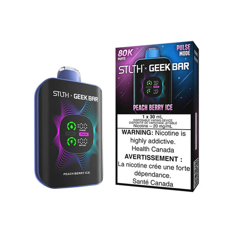 STLTH x Geek Bar Disposable | Vape Cloud Canada Valor Peach Berry Ice 48.99  Vape Cloud