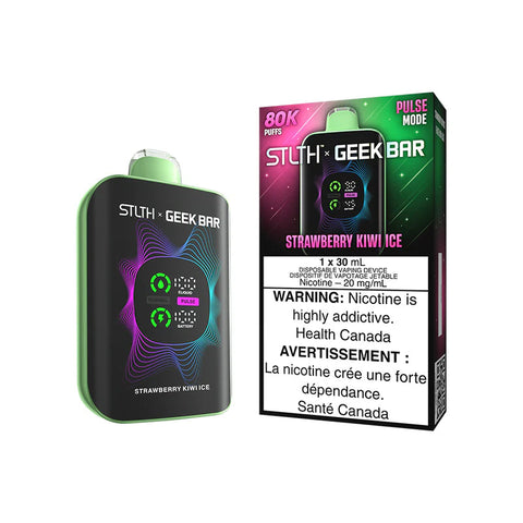 STLTH x Geek Bar Disposable | Vape Cloud Canada Valor Strawberry Kiwi Ice 48.99  Vape Cloud