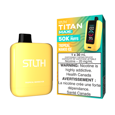 STLTH - Titan Max - Tropical Mango Ice | Vape Cloud Canada