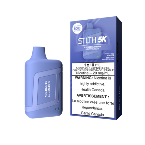 STLTH 5k Disposable | Vape Cloud Canada Valor 20mg / Blueberry Raspberry Ice 24.99  Vape Cloud