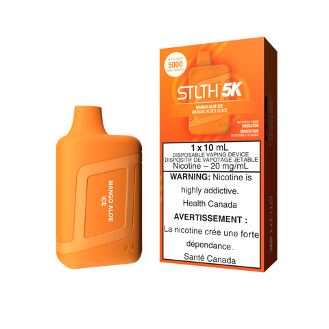 STLTH 5k Disposable | Vape Cloud Canada Valor 20mg / Mango Aloe Ice 24.99  Vape Cloud