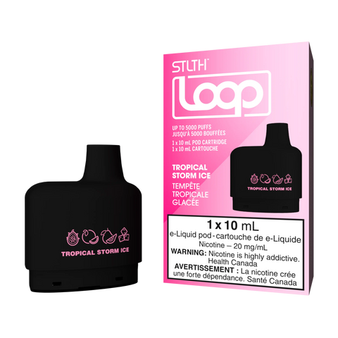 STLTH Loop 5k Vape Pods *ONLINE CLEARANCE SALE ONLY* Valor 20mg / Tropical Storm Ice 9.99  Vape Cloud