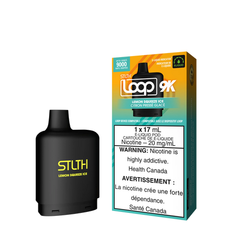 STLTH Loop 9k | Vape Cloud Canada Valor 20mg ON Tax / Lemon Squeeze Ice 27.50  Vape Cloud