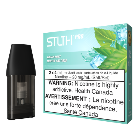 STLTH Pro Pods *ONLINE ONLY CLEARANCE* Smoke Arsenal Arctic Mint (Yellow Sticker) 9.99  Vape Cloud