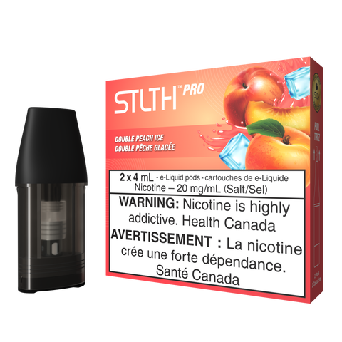 STLTH Pro Pods *ONLINE ONLY CLEARANCE* Smoke Arsenal Double Peach Ice 9.99  Vape Cloud