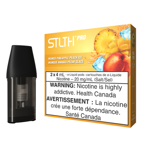 STLTH Pro Pods *ONLINE ONLY CLEARANCE* Smoke Arsenal Mango Pineapple Peach Ice 9.99  Vape Cloud