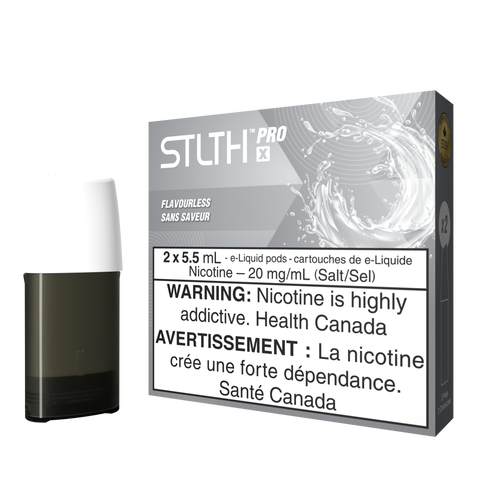 STLTH PRO X Pods *ONLINE ONLY CLEARANCE* Valor Flavourless 9.99  Vape Cloud