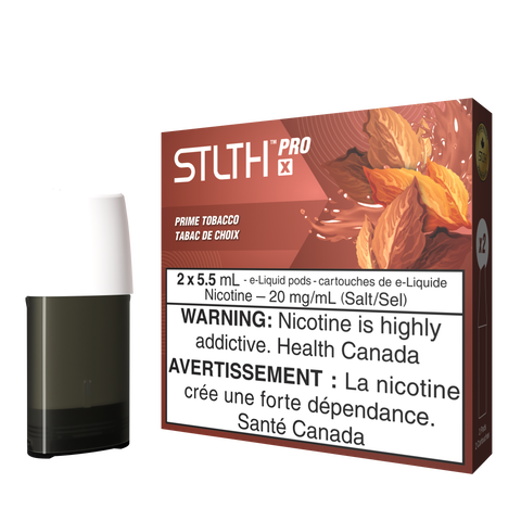 STLTH PRO X Pods *ONLINE ONLY CLEARANCE* Valor Prime Tobacco 9.99  Vape Cloud
