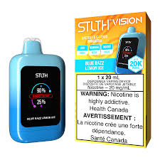 STLTH - Vision - Blue Razz Lemon Ice | Vape Cloud Canada