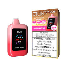 STLTH - Vision - Coconut Razz Ice | Vape Cloud Canada