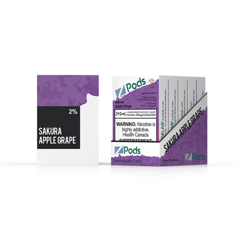 Z Pods  | Vape Cloud Canada Z Land 20mg ON Tax / Sakura Apple Grape 20.99  Vape Cloud