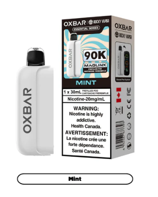 Rocky Vapor Oxbar Maglink Pod Nimbus Distro Essential Series - Mint 38.25  Vape Cloud