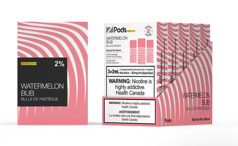 Z Pods  | Vape Cloud Canada Z Land 20mg ON Tax / Watermelon Bub 20.99  Vape Cloud