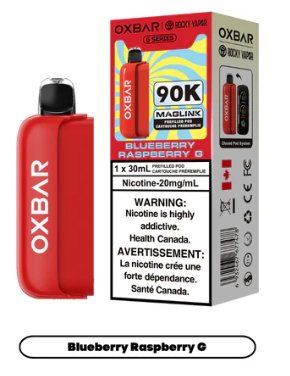 Rocky Vapor Oxbar Maglink Pod Nimbus Distro G Series - Blueberry Raspberry GS 38.25  Vape Cloud