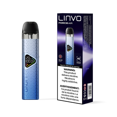 LINVO Force Air Pod Kit [CRC] in Silver Blue
