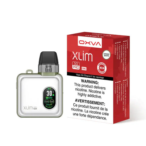 OXVA XLIM SQ PRO POD KIT [CRC] Nimbus Distro Spring-White 32.79  Vape Cloud