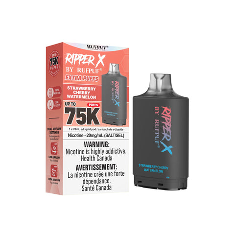 Ripper X 75k Pods | Vape Cloud Canada GCore Strawberry Cherry Watermelon 34.99  Vape Cloud