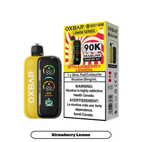 Rocky Vapor Oxbar Maglink Starter Kit | Vape Cloud Canada Vape Cloud Strawberry Lemon 44.99  Vape Cloud