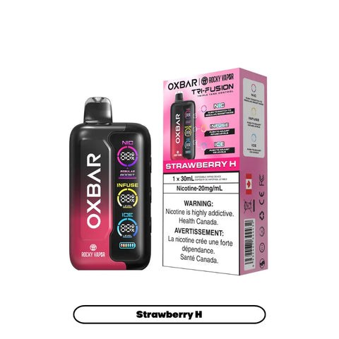 Oxbar Tri Fusion | Vape Cloud Canada Vape Cloud Strawberry H 44.99  Vape Cloud