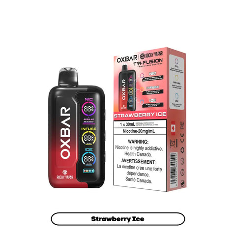 Oxbar Tri Fusion | Vape Cloud Canada Vape Cloud Strawberry Ice 44.99  Vape Cloud