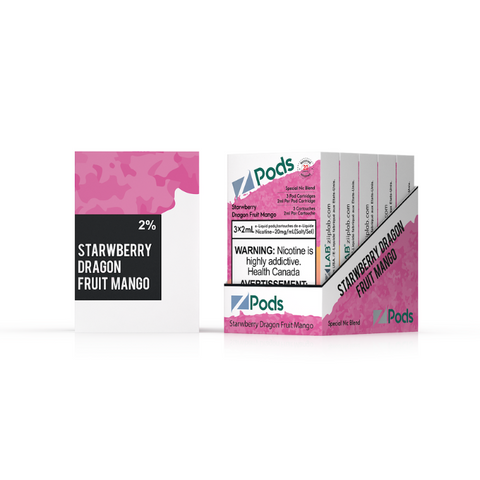 Z Pods  | Vape Cloud Canada Z Land 20mg ON Tax / Strawmelon Dragonfruit Mango 20.99  Vape Cloud