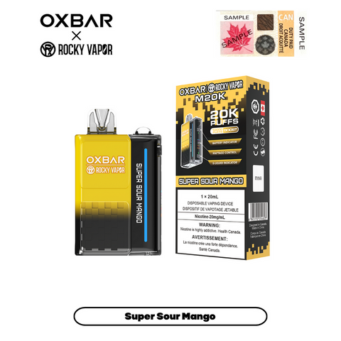 OxBar M20K - Super Sour Mango | Vape Cloud Canada