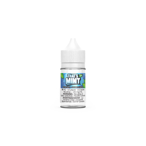 icy mint vape juice That's Mint Menthol Blast – Icy Mint Nic Salt – 30mL – Vape Cloud