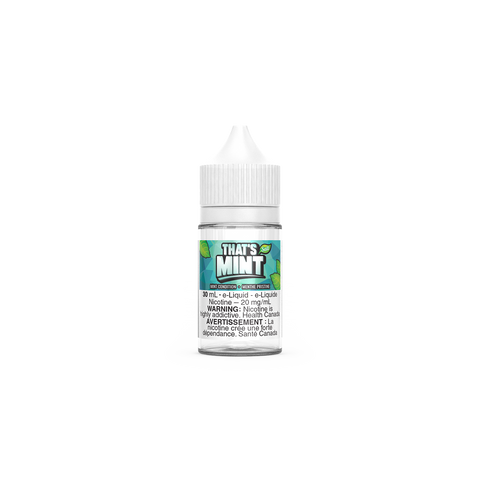 That's Mint Nic Salt | Vape Cloud Canada Valor 30mL / 20mg ON Tax / Mint Condition 33.99  Vape Cloud